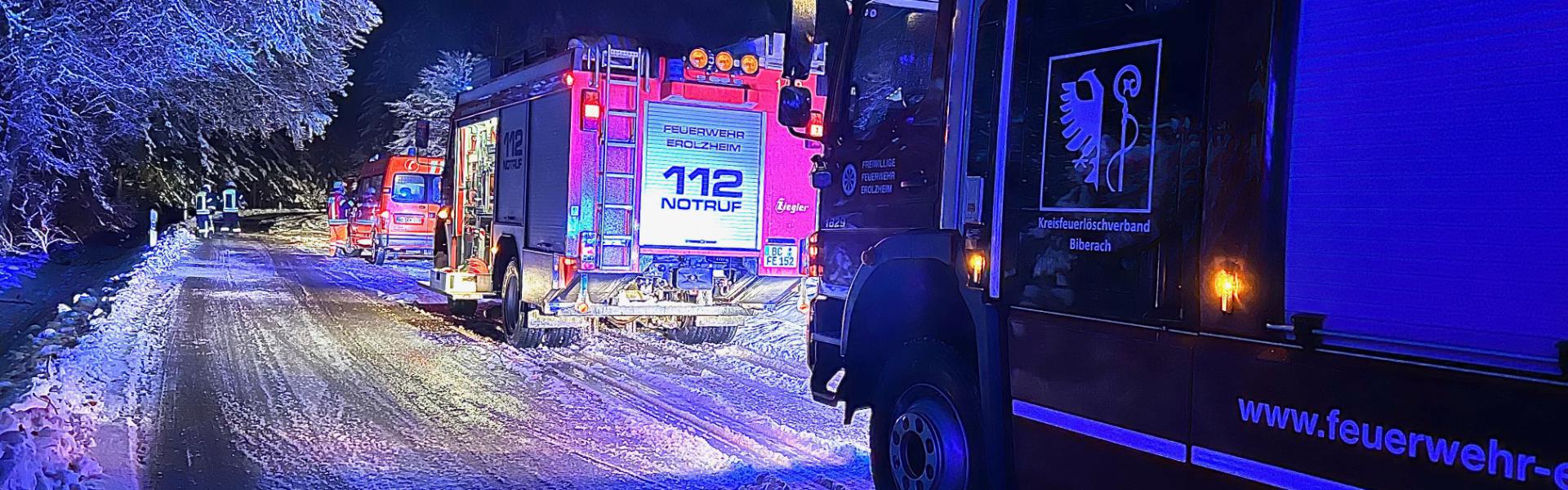 Einsatz im Winter
